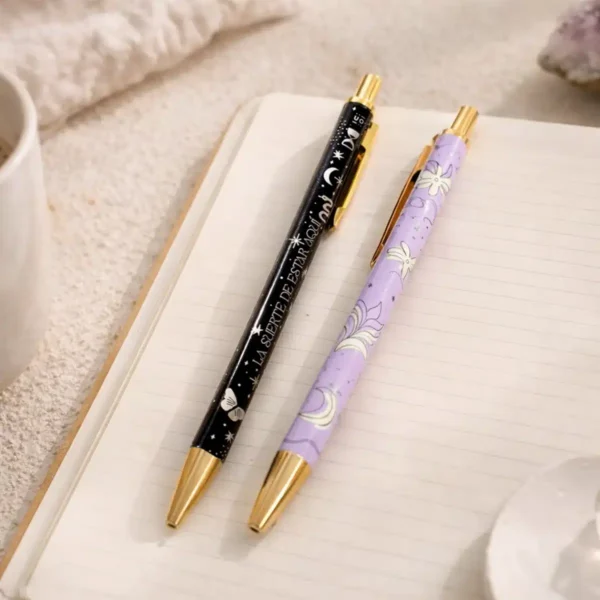 Pack de bolis de tinta recargable.