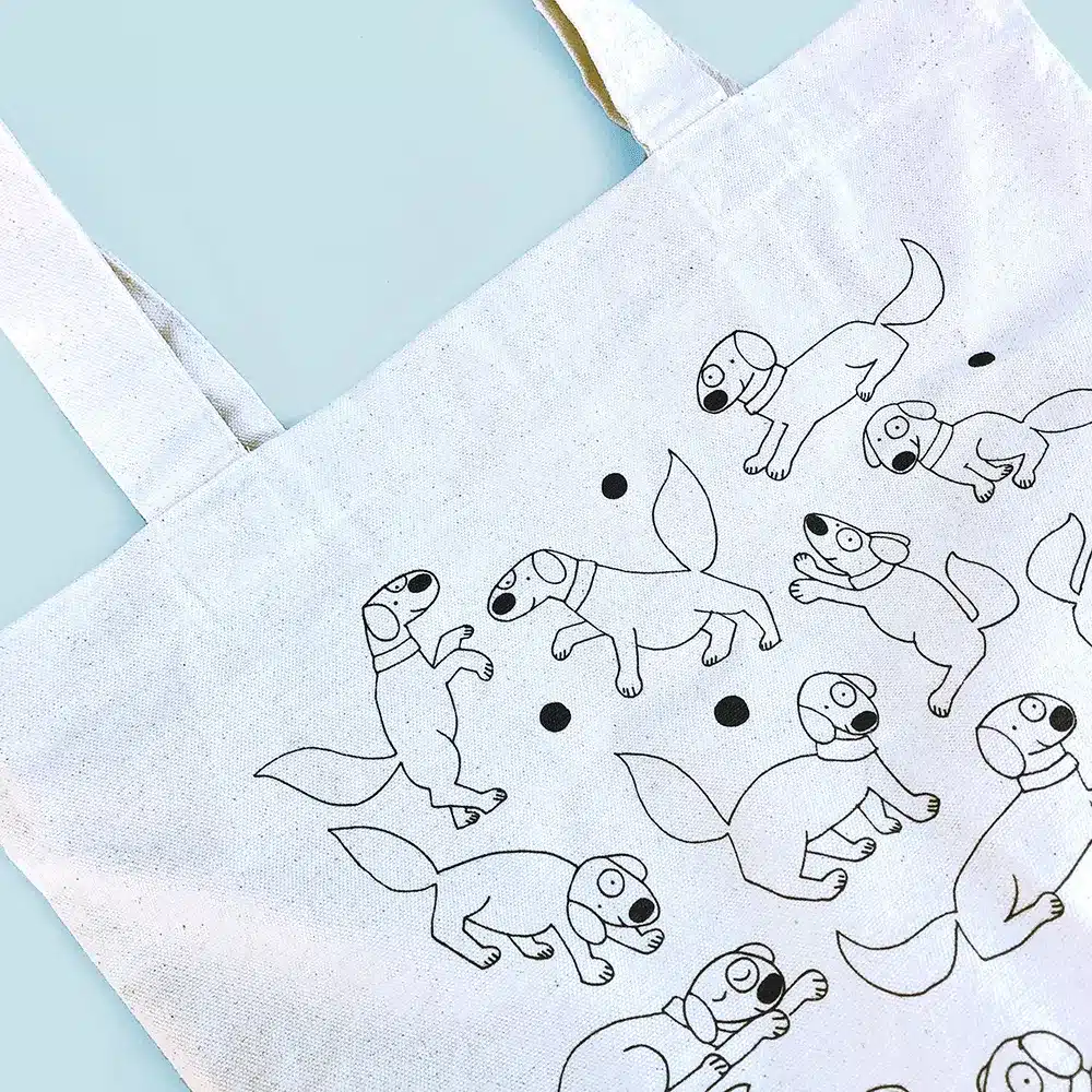 Tote bag perros