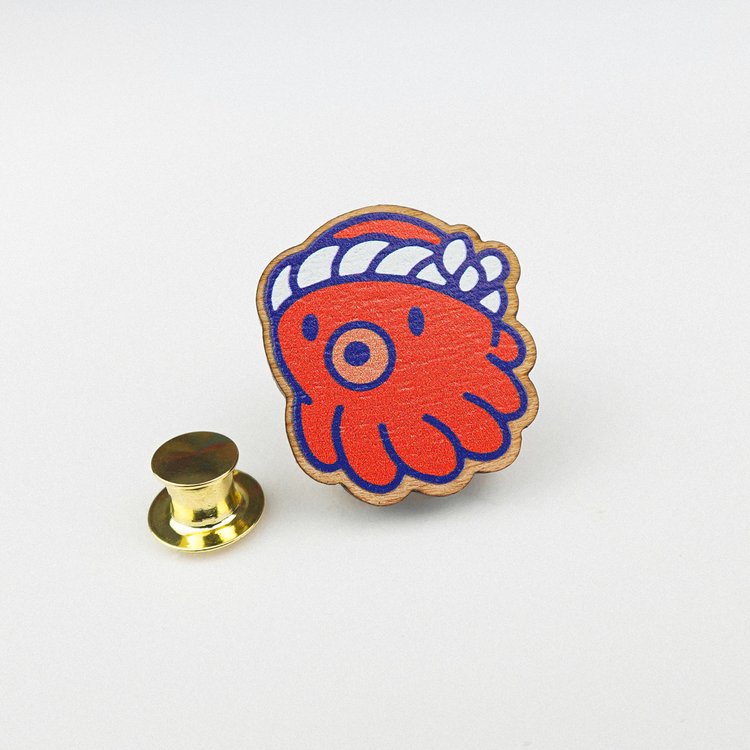 Pin de madera Lil tako