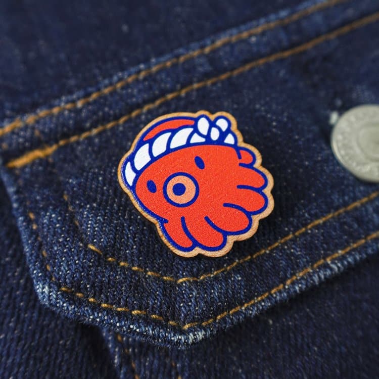 Pin de madera Lil tako