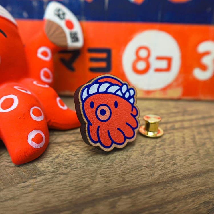 Pin de madera Lil tako