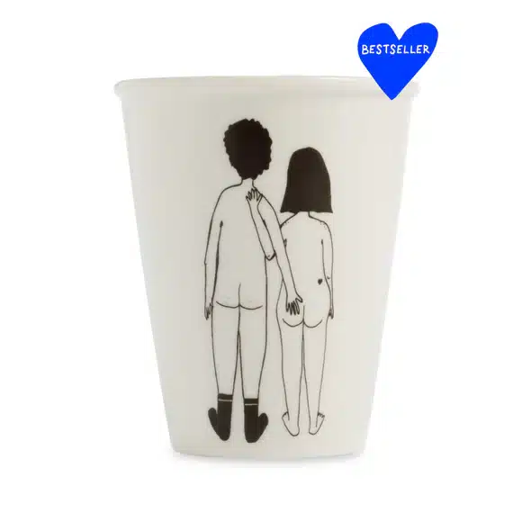 Vaso cerámica Naked couple