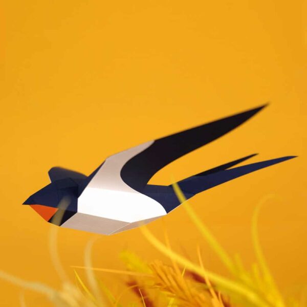 Golondrina de papel 3D