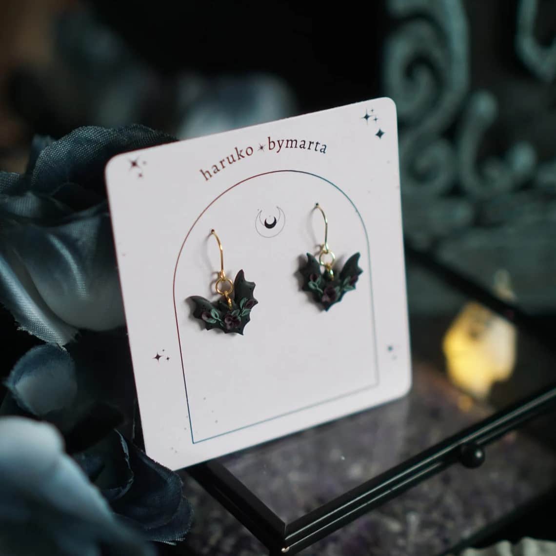 Pendientes Murciélago