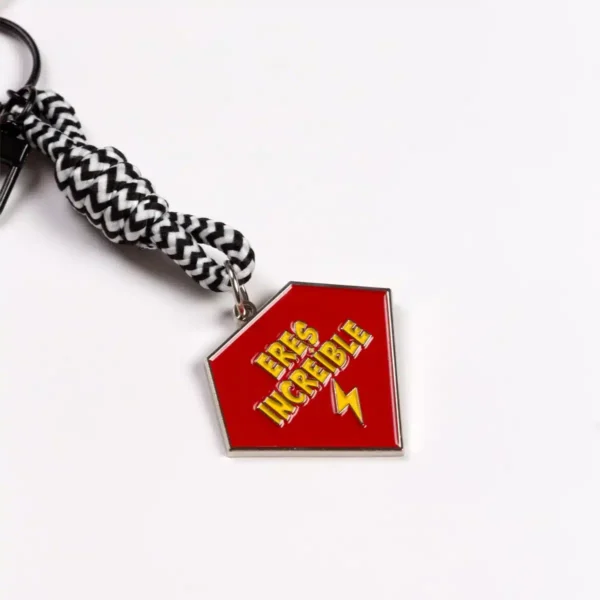 Llavero metálico Eres increíble