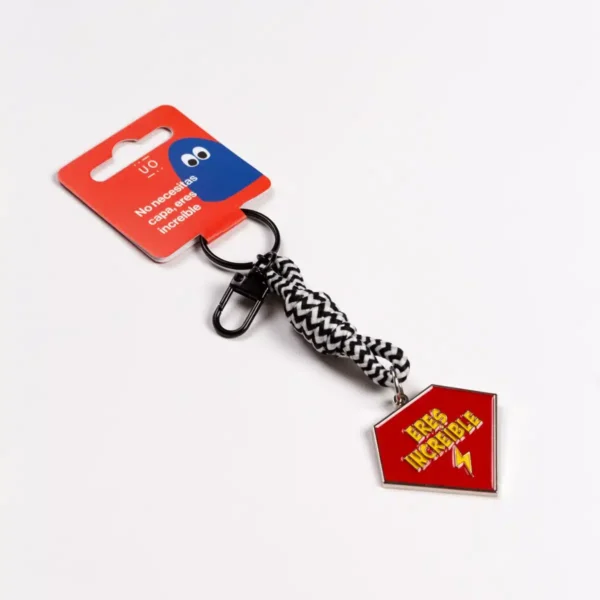 Llavero metálico Eres increíble