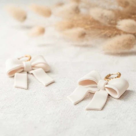 Pendientes Lola blanco