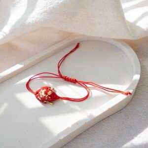 Pulsera entroido con goma ajustable