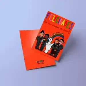 Postal Felicidades de tus colegas del curro