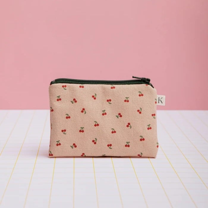 Monedero lona frutas