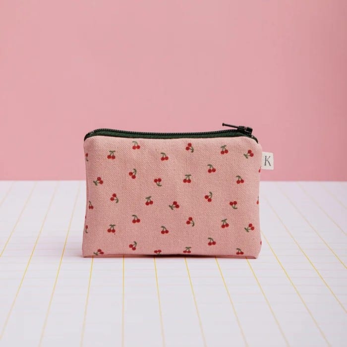Monedero lona frutas