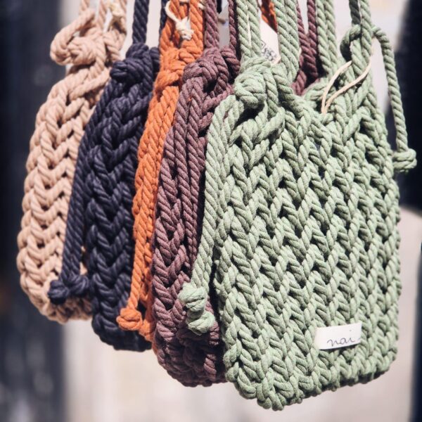 Bolso Macramé