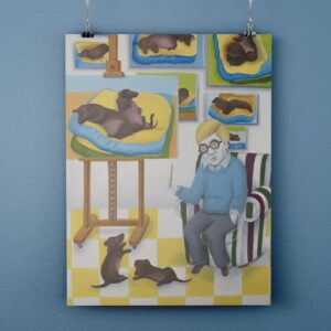 Lámina David Hockney