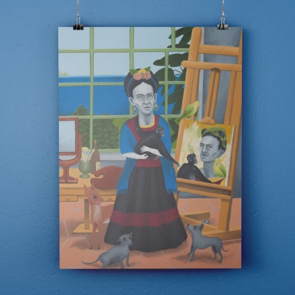 Lámina Frida Kahlo