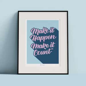 Lámina Make it happen