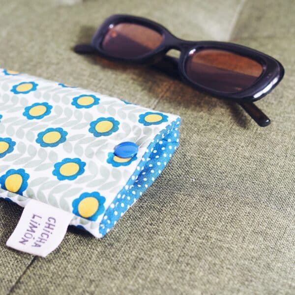 Funda de gafas Flores