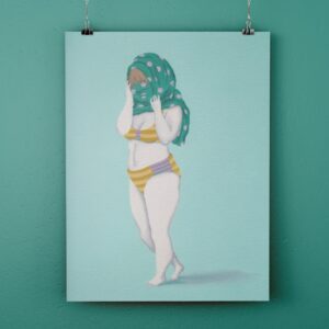 Lámina Vestirse o desvestirse Verde