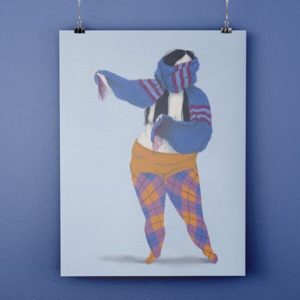 Lámina Vestirse o desvestirse Lila