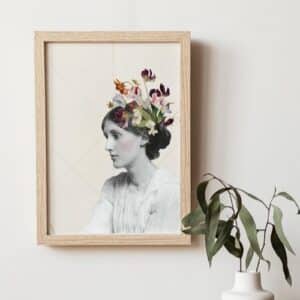 Lámina Virginia Woolf