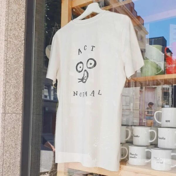 Camiseta algodón act normal