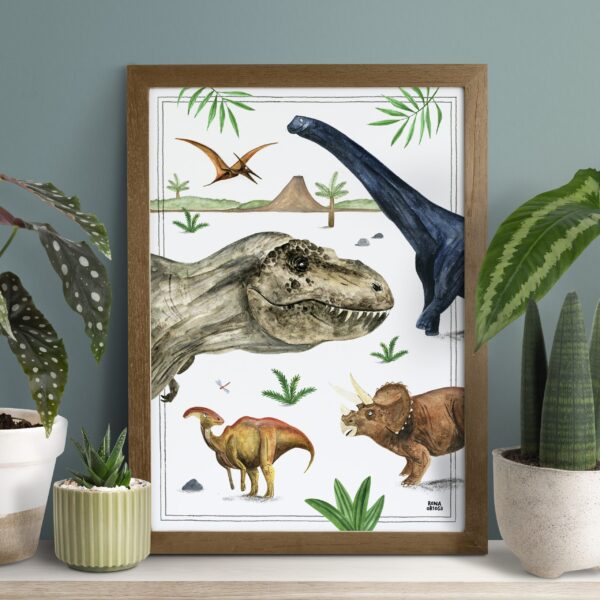 Lámina dinos