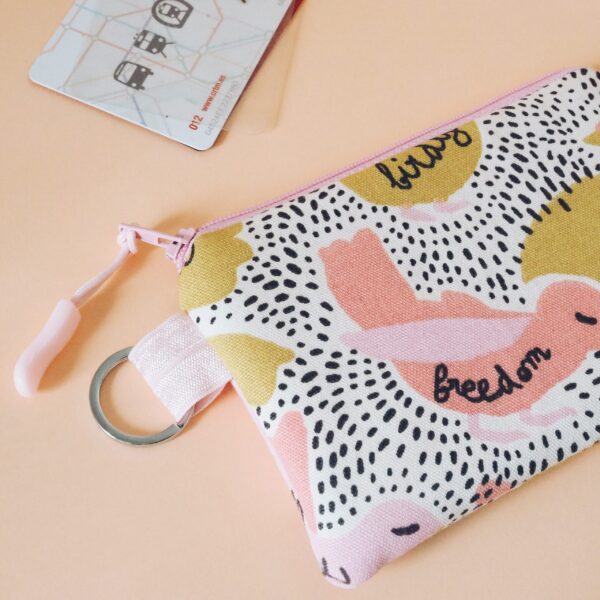 Monedero llavero Pájaros