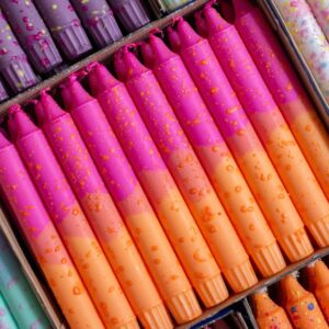 Vela colores verano