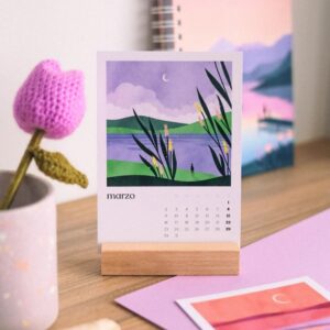 Calendario mesa de Lucía Antru