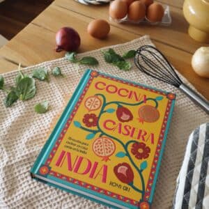 Portada del libro cocina casera india de Romy Gill.