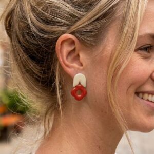 Pendientes Flor Carolina
