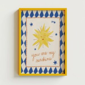 La lámina ilustrada “Sol”