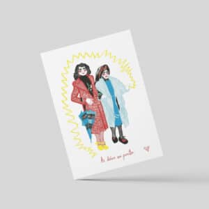 Postal As dúas en punto