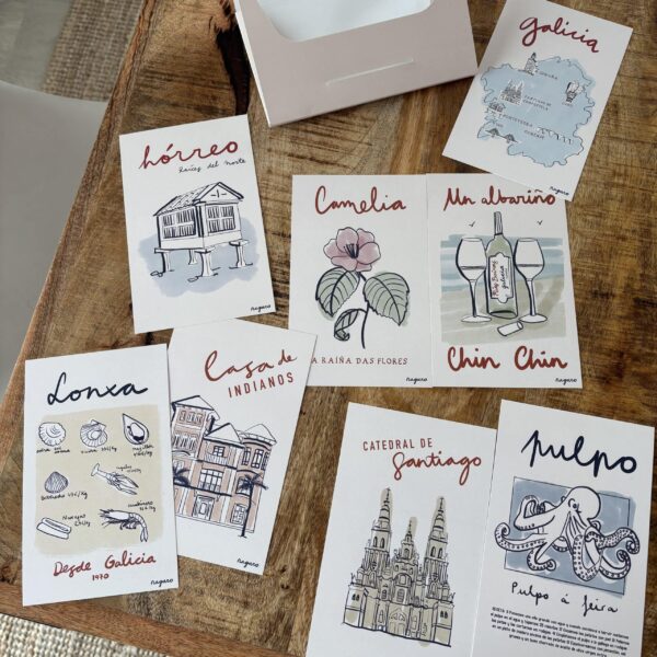 Pack postales Galicia