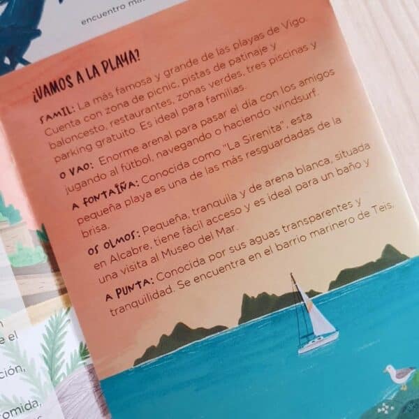Este mapa ilustrado de Vigo con lugares que visitar, curiosidades y esos rincones que hacen que la ciudad tenga tanto encanto.