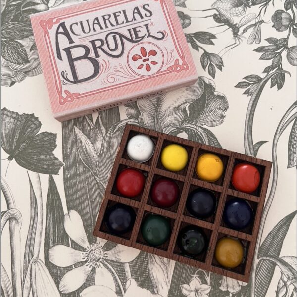 Fosforera acuarela 12 colores clásicos