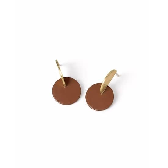 Pendientes JUNE Brown