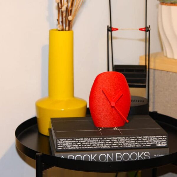 Reloj impreso en 3D con PLA reciclado