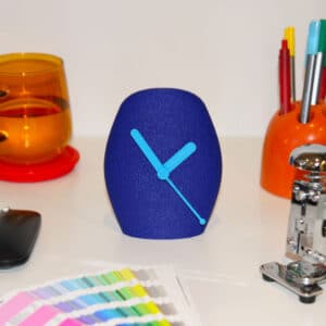 Reloj impreso en 3D con PLA reciclado